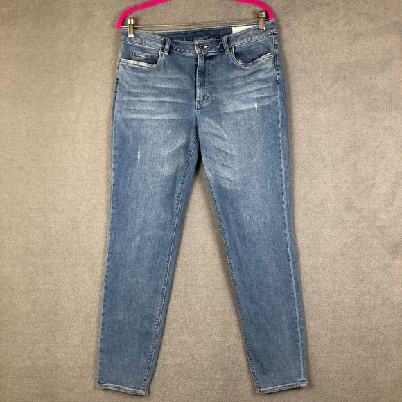 Two by Vince Camuto Classic Blue Women's skinny Jeans size 31 - Picture 1 of 10